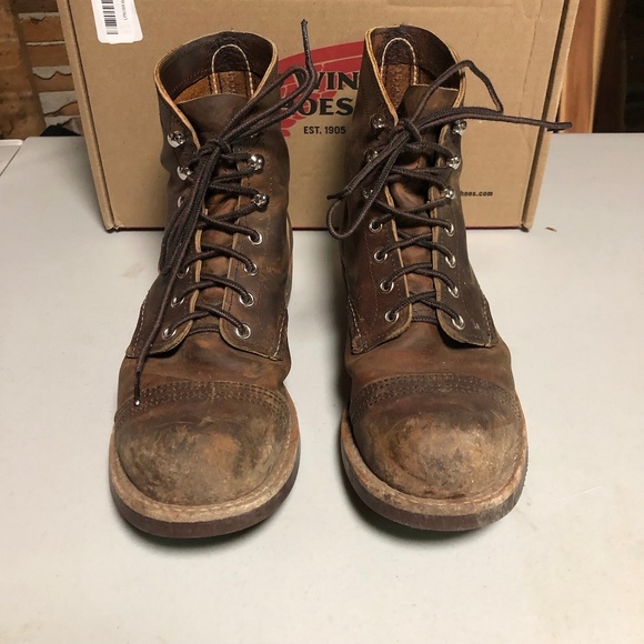 iron ranger work boots